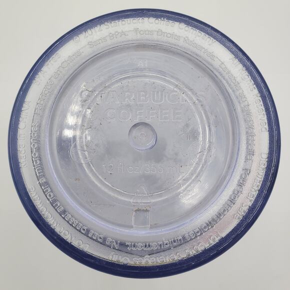 Starbucks 2012 Red Fox Holiday 12oz Tumbler Cold Cup Straw Set Winter - Picture 4 of 7